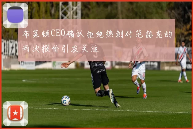 布莱顿CEO确认拒绝热刺对范赫克的两次报价引发关注